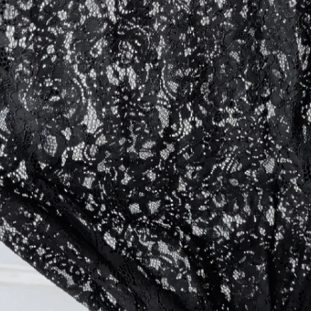 Zara NWT LACE BALLOON PANTS Black Size XS and S